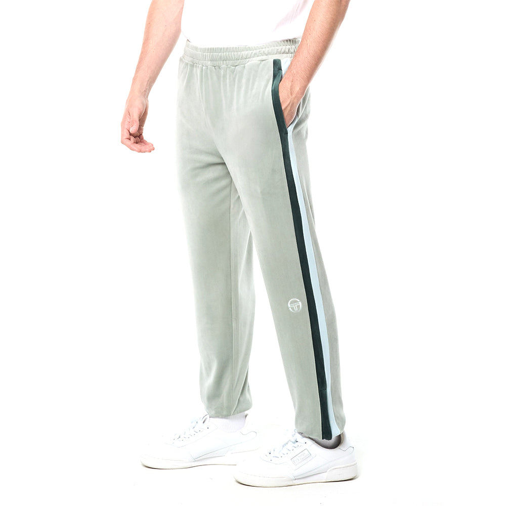 Sergio Tacchini Banda Velour Track Pant - Slate Gray