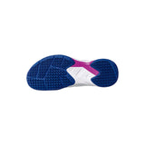 Yonex Badminton Shoe Power Cushion Cascade Accel Wide Unisex (White/Purple)