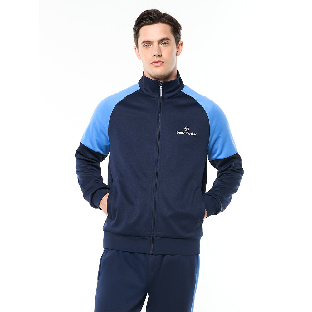 Sergio Tacchini Spacco Track Jacket - Maritime Blue