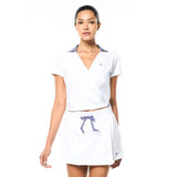 Sergio Tacchini Agata Wrap Polo - Brilliant White