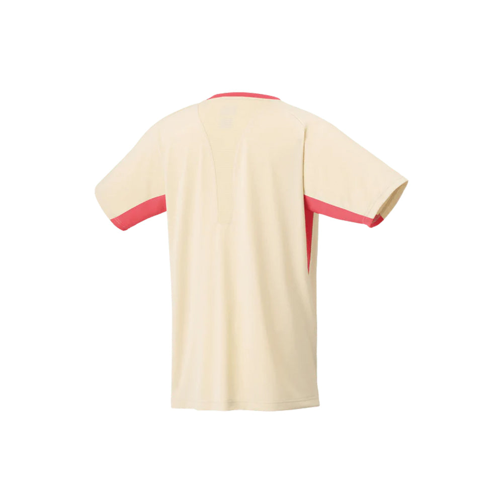 Yonex Men's Crew Neck Shirt 10622 (Ice Beige)