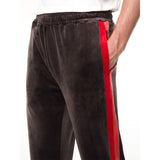 Sergio Tacchini Banda Velour Track Pant - Mulch