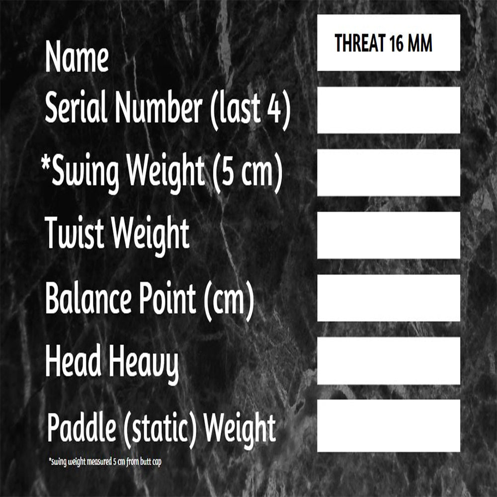 Thrive Pickleball THREAT 16 Pickleball Paddle