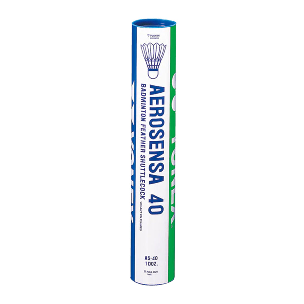Yonex Aerosensa 40 Championship Tournament Feather Badminton Shuttlecocks (AS-40)