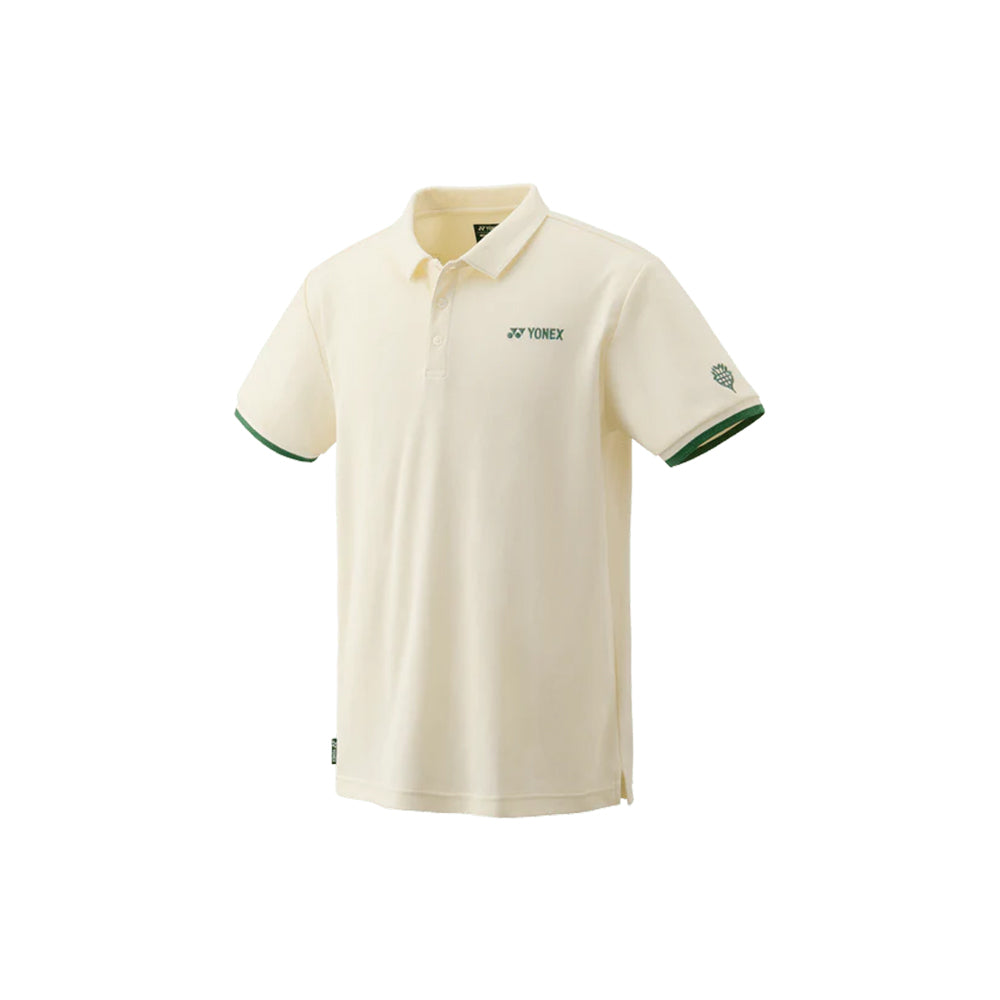 Yonex Men's Polo Shirt 10702 (Ice Beige) - Nature Series Limited Edition