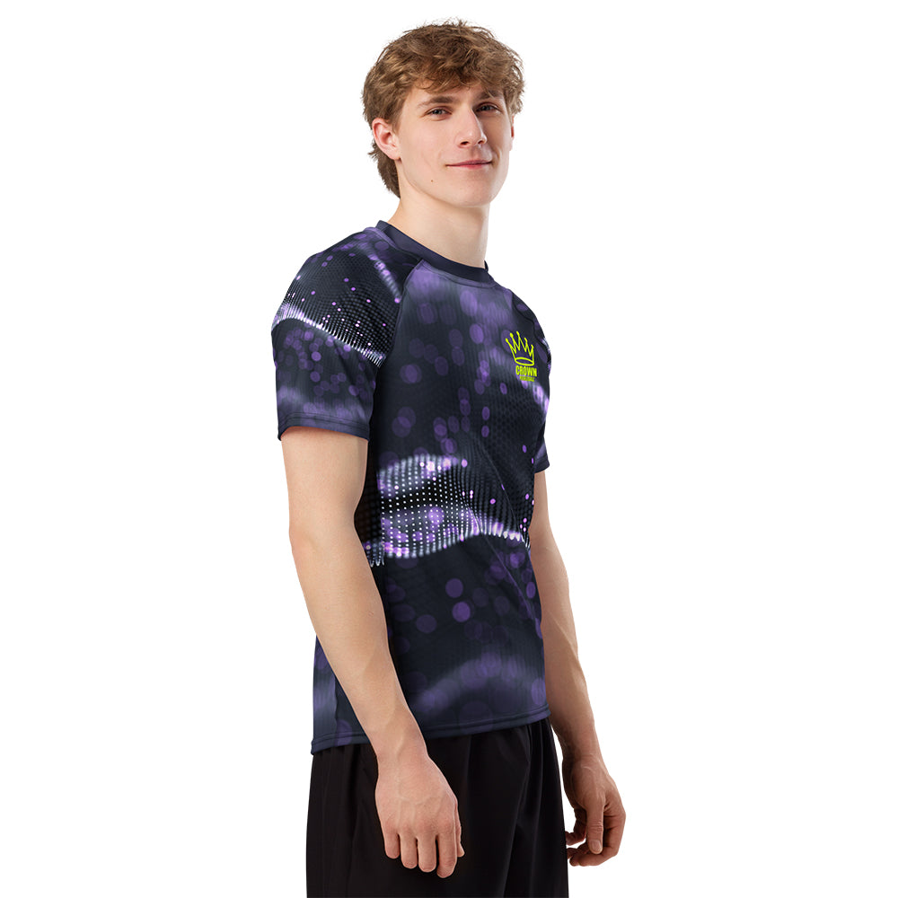 CROWN PICKLEBALL - Men's Tourney Shirt (Purple)