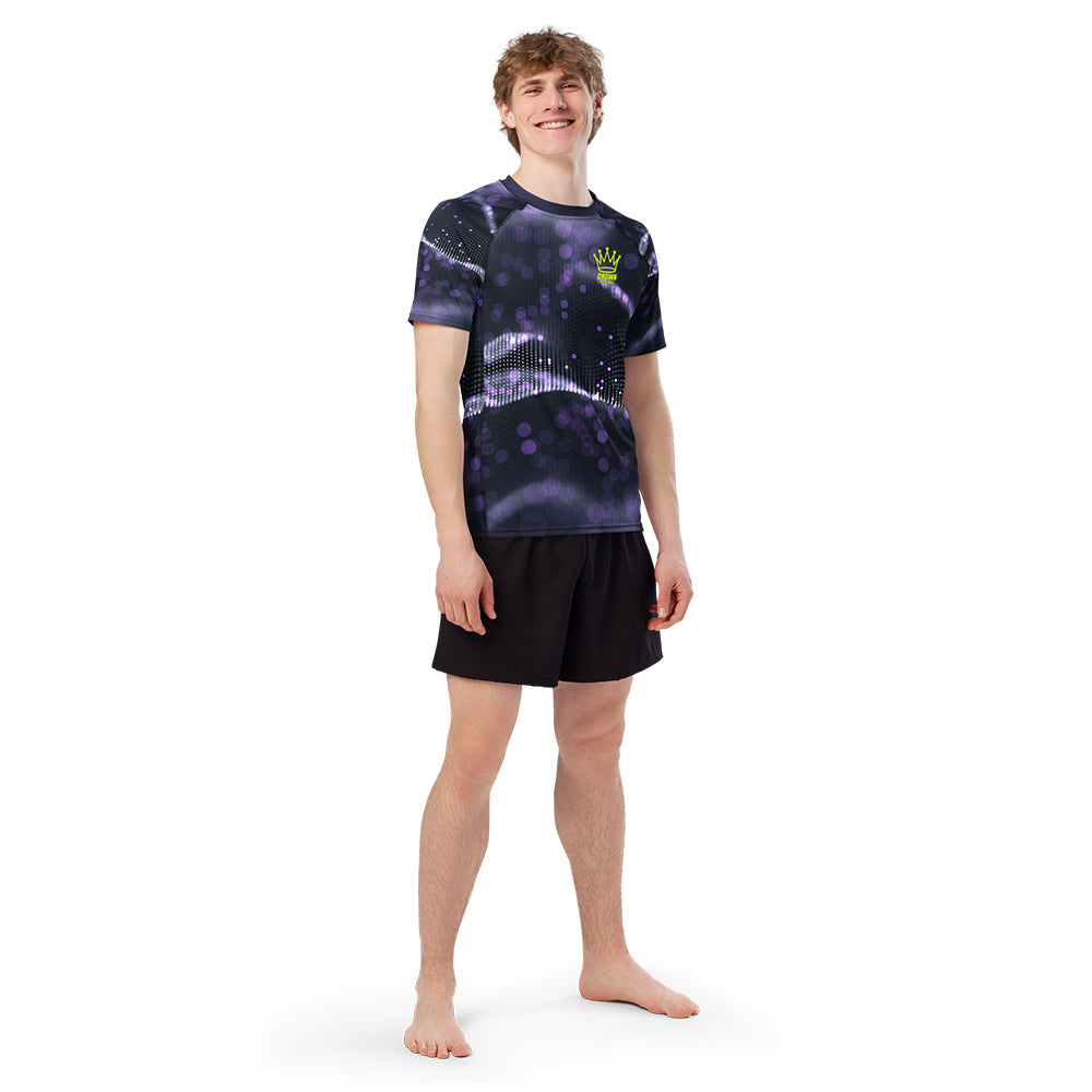 CROWN PICKLEBALL - Men's Tourney Shirt (Purple)