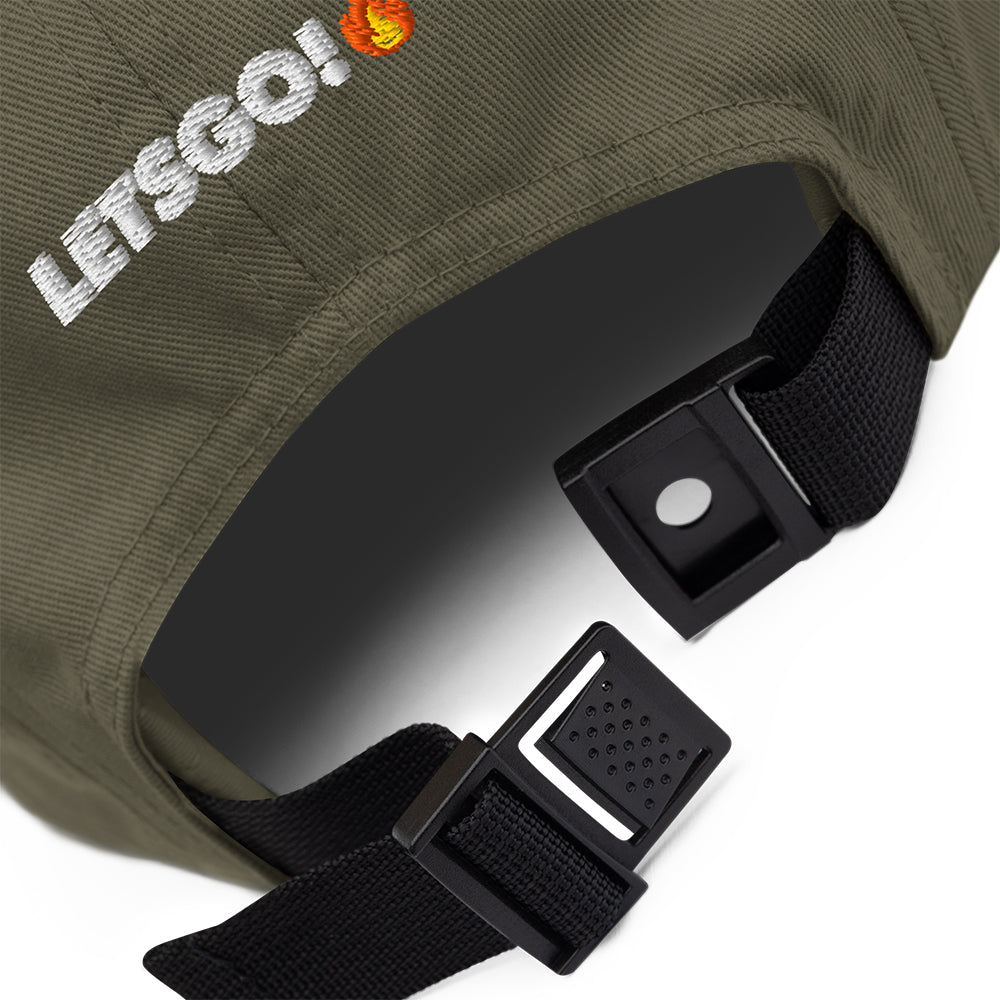 CROWN PICKLEBALL - 5-panel Flat Bill Hat (Olive)