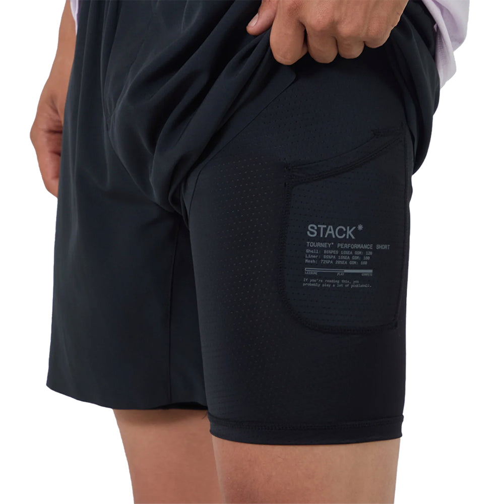 CROWN PICKLEBALL - HIGH-PERFORMANCE TOURNEY SHORT
