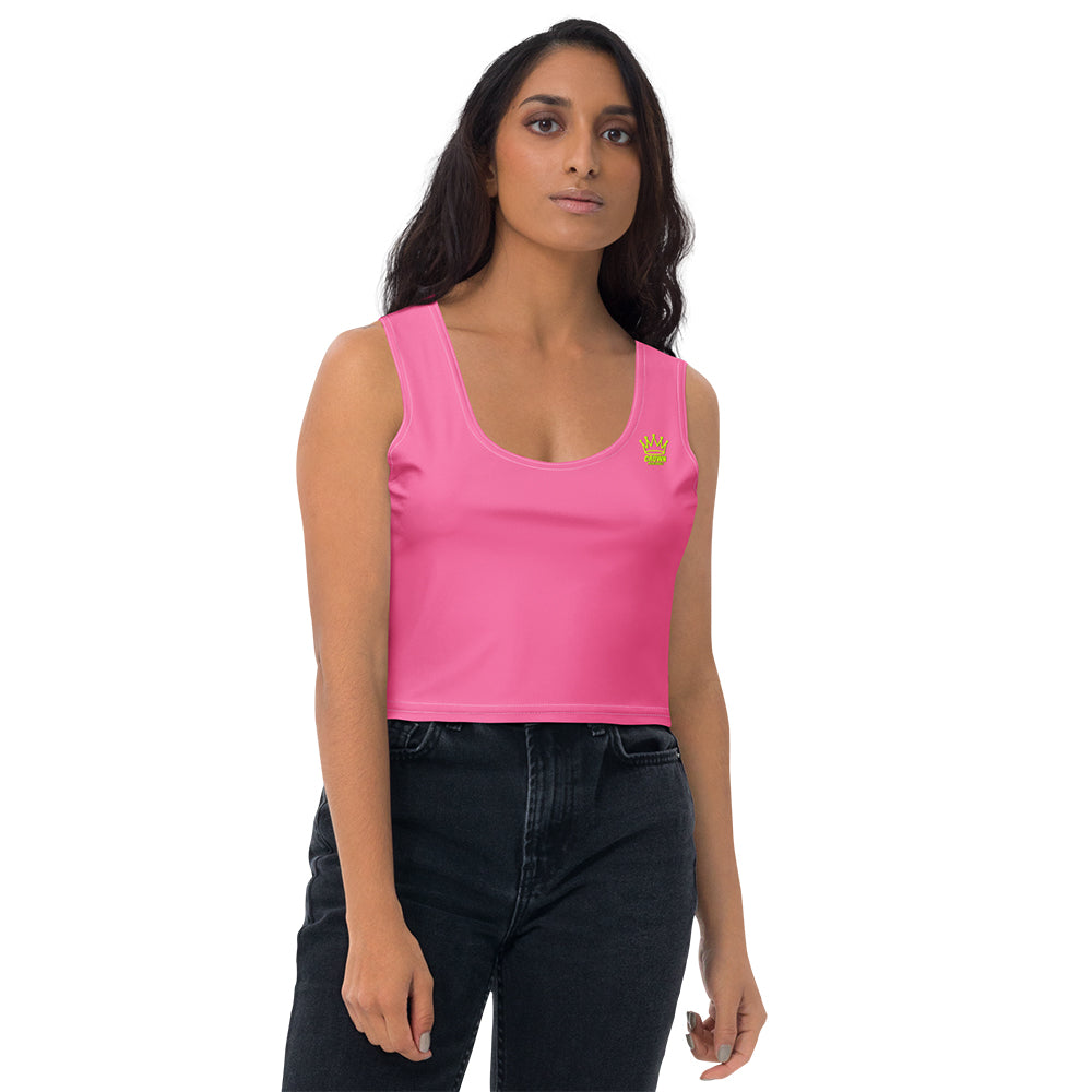 CROWN PICKLEBALL - Women's Corona Crop-top (Pink)