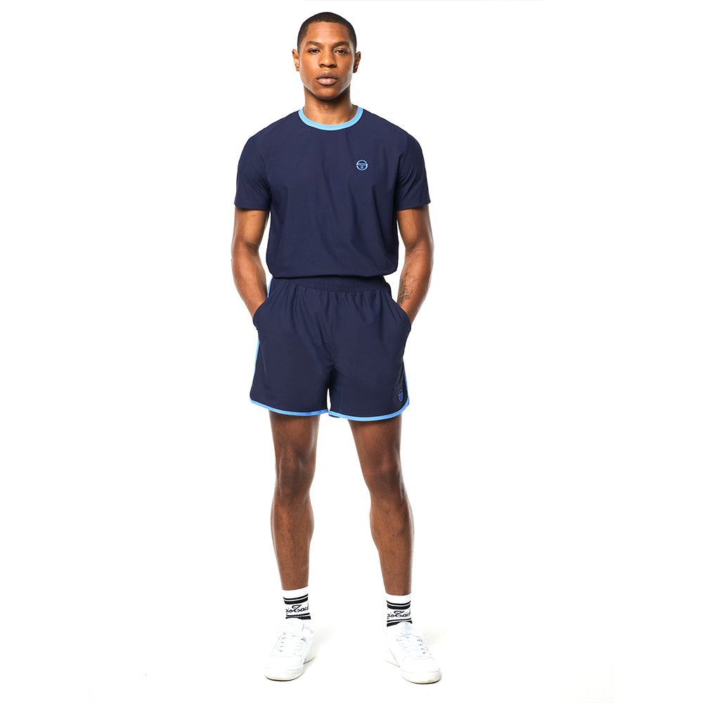 Sergio Tacchini Grata Active Short - Maritime Blue