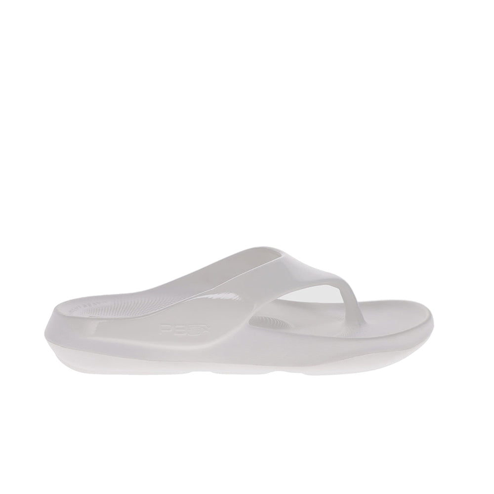 PB5 Women's Sport Flip Flops Après | White