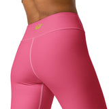 CROWN PICKLEBALL -  High-performance Leggings (Pink)