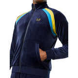 Sergio Tacchini Banda Velour Track Jacket - Maritime Blue