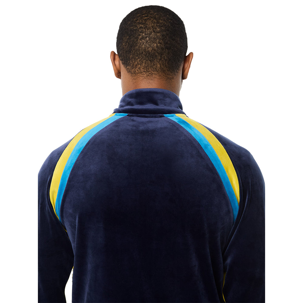 Sergio Tacchini Banda Velour Track Jacket - Maritime Blue