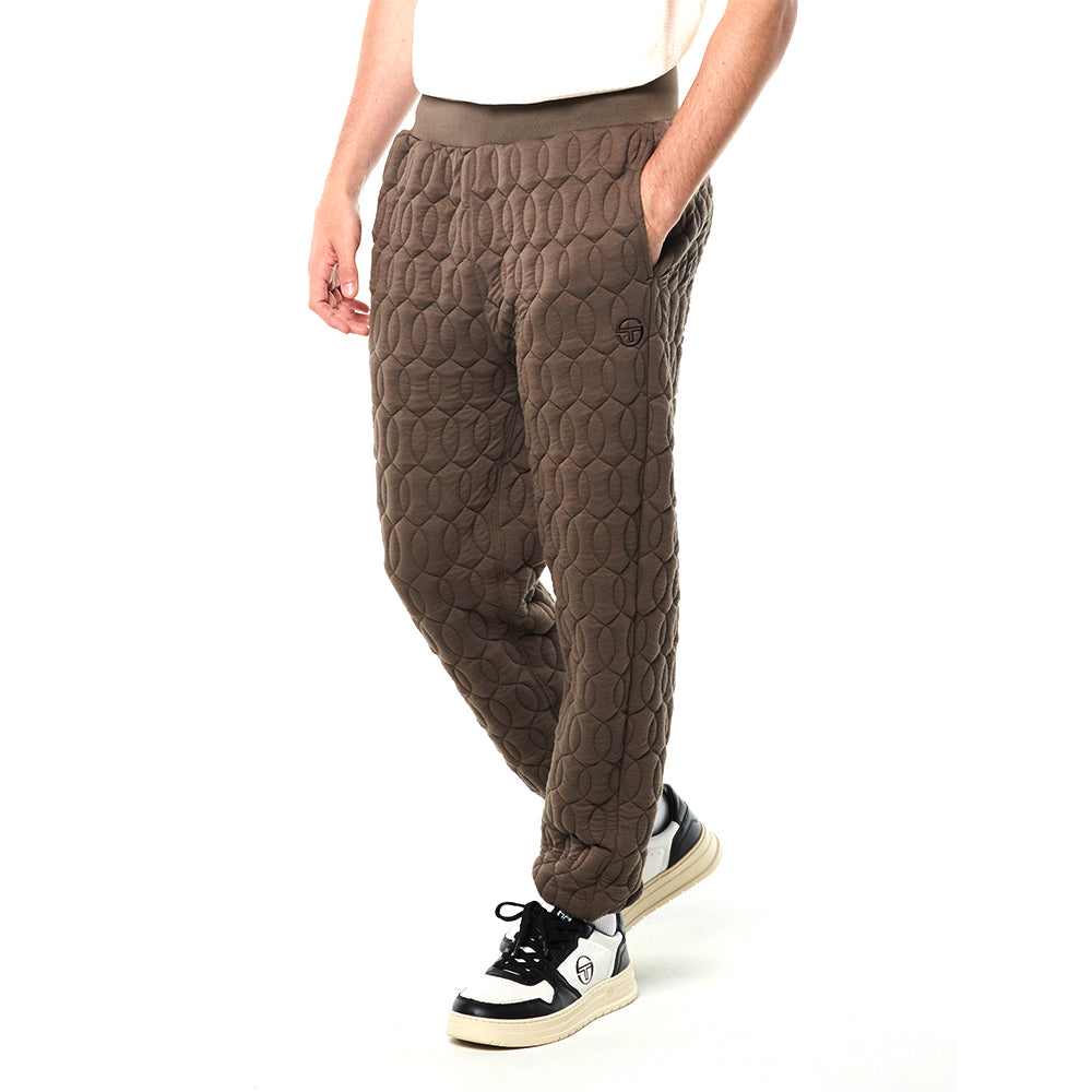 Sergio Tacchini Aversa Quilted Sweatpant - Morel