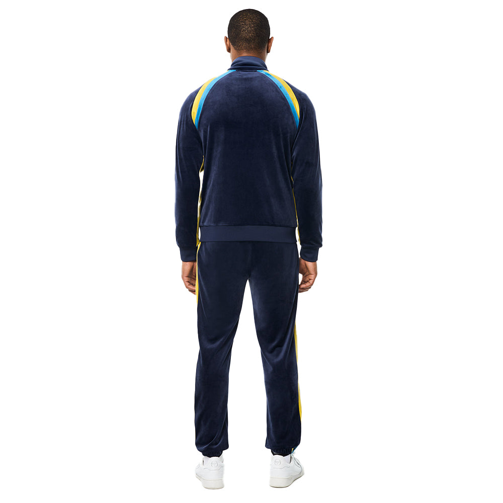 Sergio Tacchini Banda Velour Track Jacket - Maritime Blue