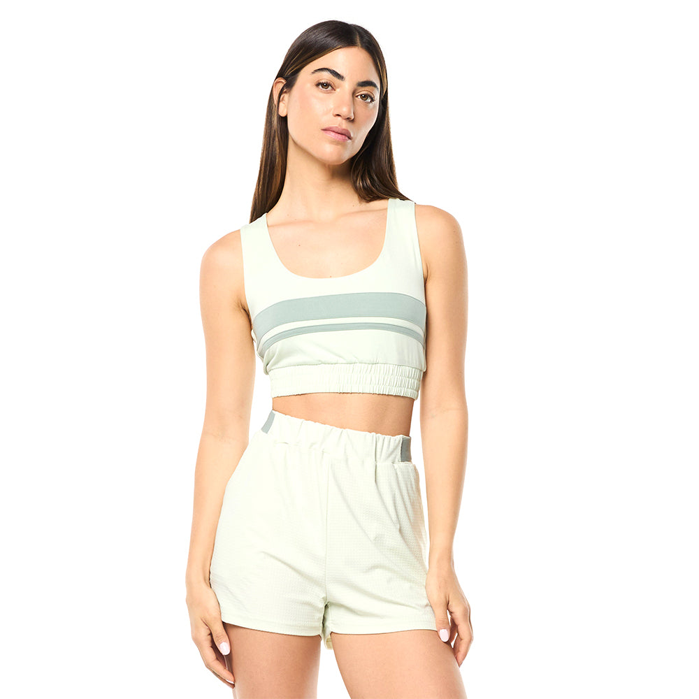 Sergio Tacchini Eva Sports Bra - Almost Aqua
