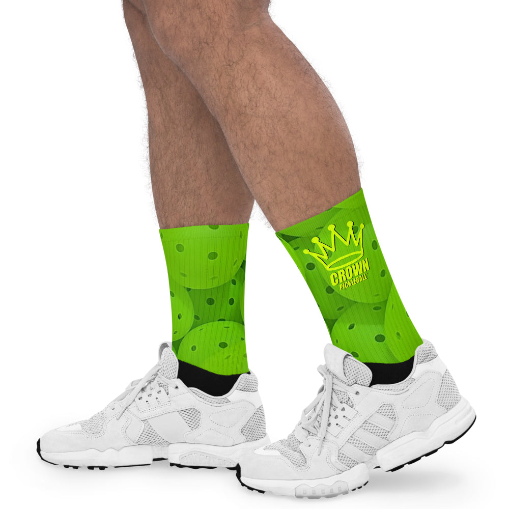 CROWN PICKLEBALL - Pickleball 2.0 Socks (Lime)