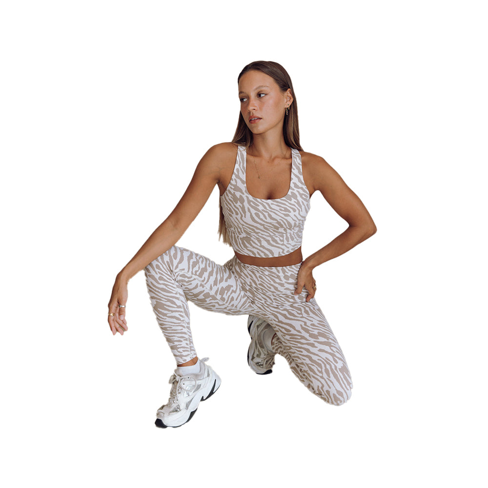 Astoria LUXE BALANCE Full Length Legging - Zebra