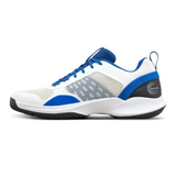 Wilson Hurakn PRO V2 Men Padel Shoes | White & Deja Vu Blue & Black