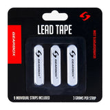 Gearbox Pickleball Lead Tape - 3 Gram Strips - 9 Pack