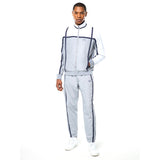 Sergio Tacchini Campo Court Track Jacket - Quiet Grey
