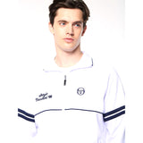 Sergio Tacchini Orion Davis Track Jacket - White/ Maritime Blue