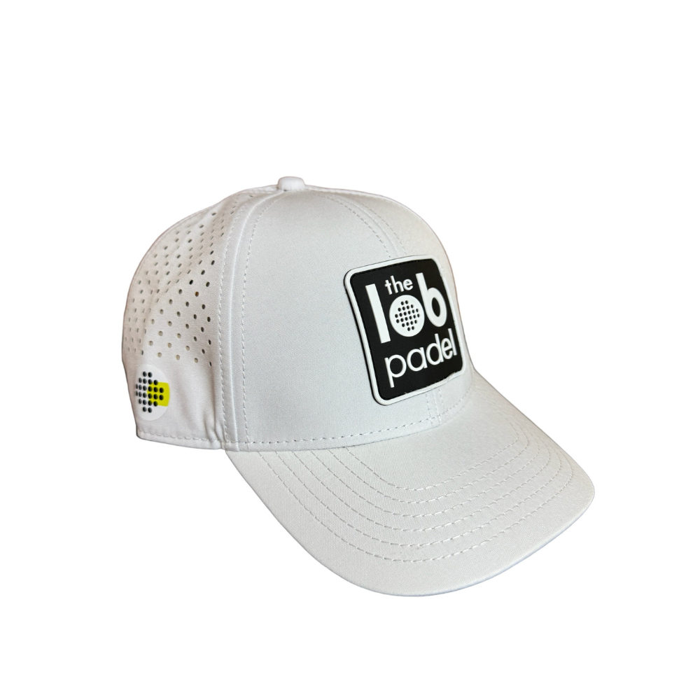 The Lob Padel Cap White