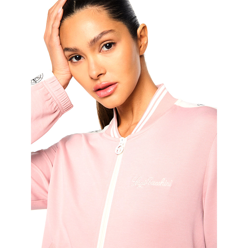 Sergio Tacchini Women's Bussola Track Jacket - Pale Mauve