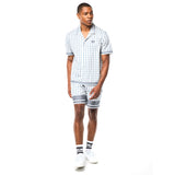 Sergio Tacchini Quadretto Cabana Shirt - Brilliant White