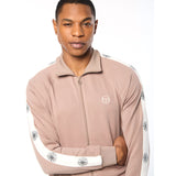 Sergio Tacchini Bussola Track Jacket - Taupe Grey