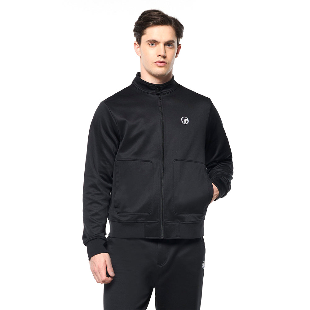Sergio Tacchini Sandro Track Jacket - Black Beauty