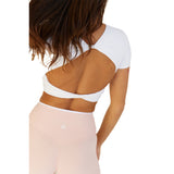 Astoria LIVE LUXE Twist Crop - White