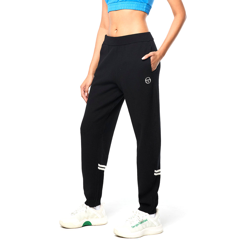 Sergio Tacchini Zeta Track Pant - Black Beauty