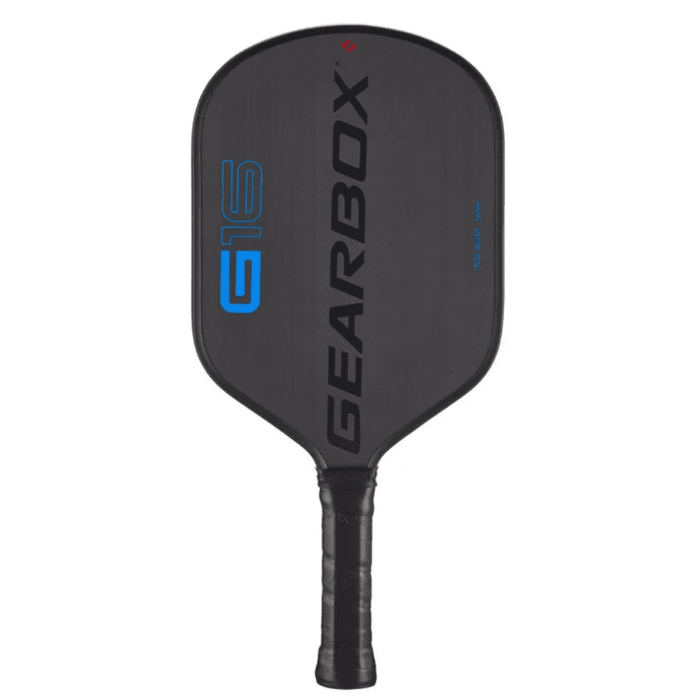 Gearbox Pickleball Paddle G16 Quad - 16mm 8.0oz 4" Grip