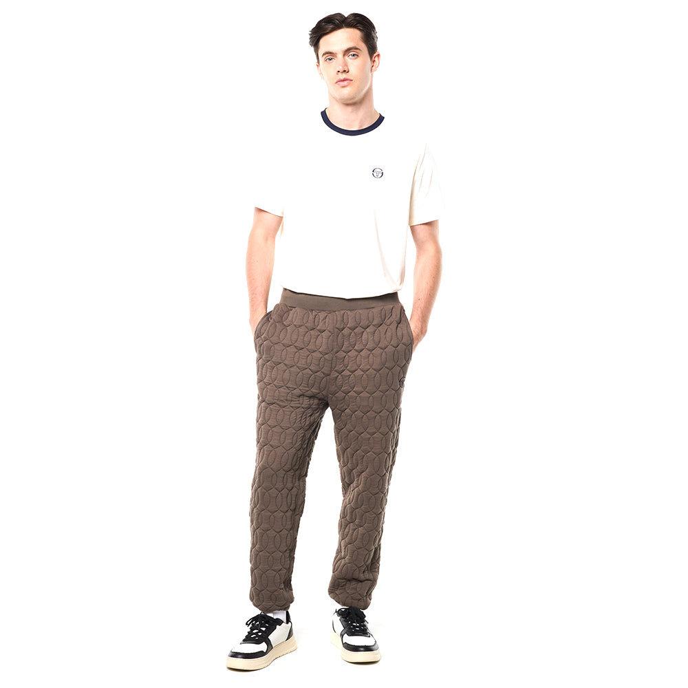 Sergio Tacchini Aversa Quilted Sweatpant - Morel