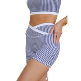 Astoria LUXE BALANCE Crossover Short - Blue Lattice