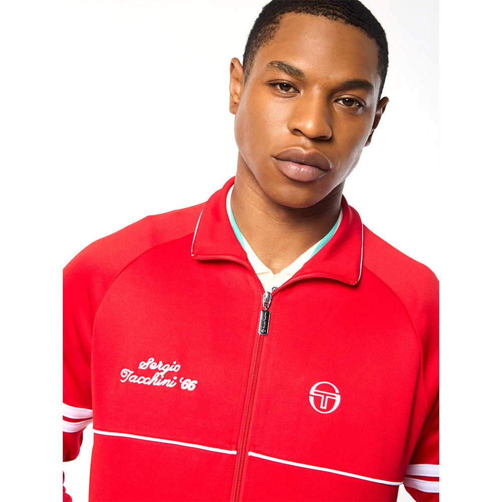 Sergio Tacchini Orion Davis Track Jacket - Adrenaline Rush/ White