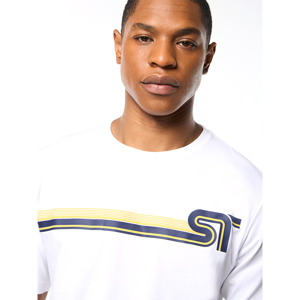 Sergio Tacchini Corsa T - Shirt - Brilliant White