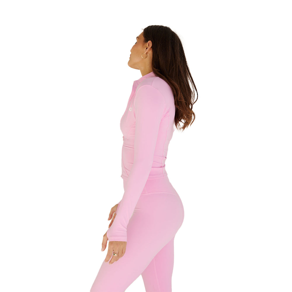Astoria LUXE BALANCE Zip Up Jacket - Candy Pink