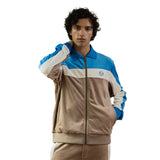 Sergio Tacchini Lazaro Velour Track Pant - Taupe Grey