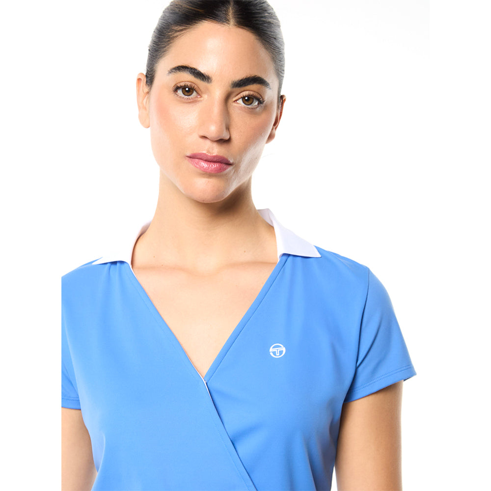 Sergio Tacchini Agata Wrap Polo - Ultramarine