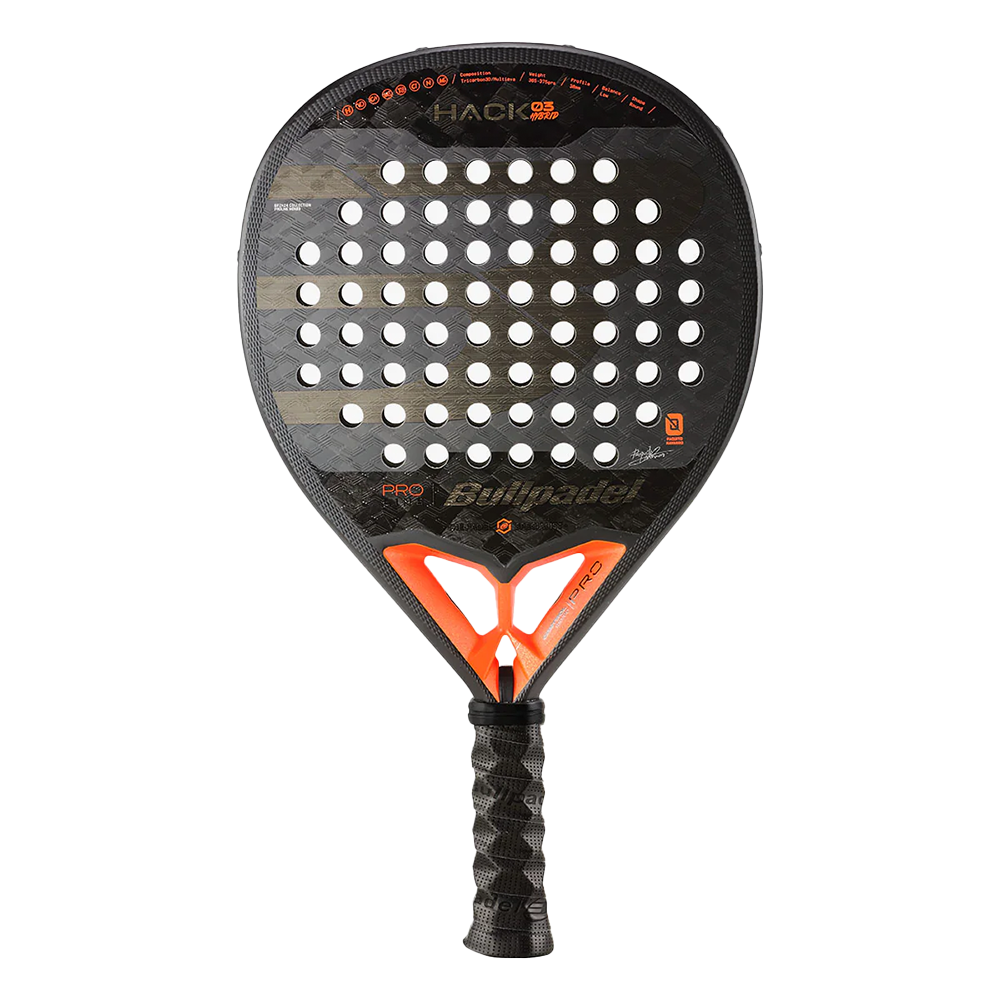 Bullpadel Padel Racket Hack 03 Hybrid 24