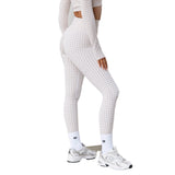 Astoria LUXE BALANCE Full Length Legging - Beige Gingham
