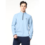 Sergio Tacchini Elio 1/4 Zip Pullover - Faded Denim