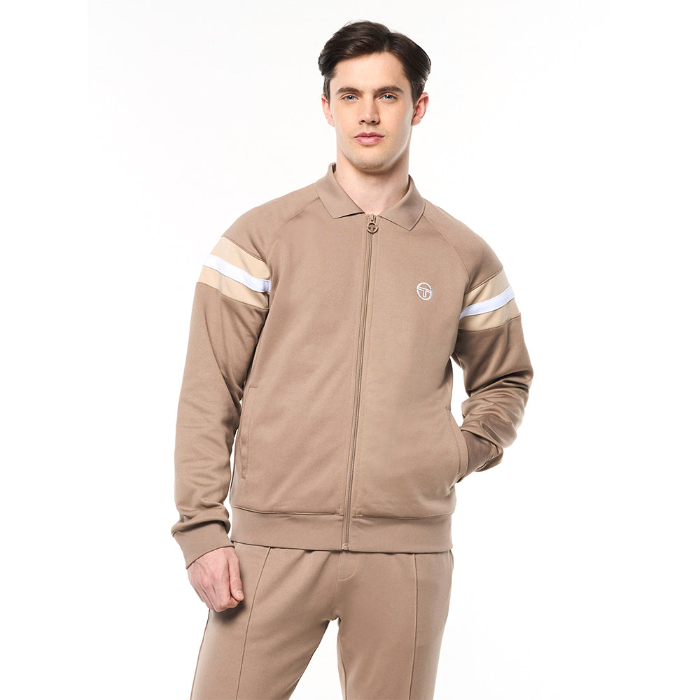 Sergio Tacchini Rimini Track Jacket - Taupe Grey