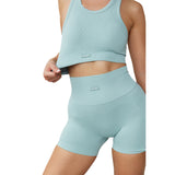 Astoria CONTOUR Ribbed Seamless Short - Seafoam