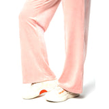 Sergio Tacchini Adele Velour Track Pant - Pale Mauve