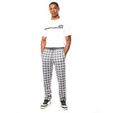 Sergio Tacchini Damarindo Check Track Pant - Quiet Grey